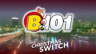 B101 switches to Christmas Music  The Christmas Switch 2023 [upl. by Calan]