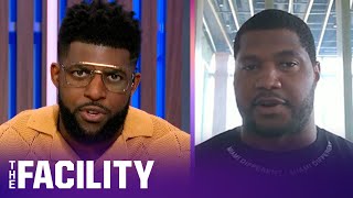 Calais Campbell talks being detained with Tyreek Hill by police before kickoff  THE FACILITY [upl. by Mendoza]