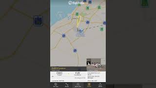 Dubai Police Leonardo AW139 DU201 landing in DWC Airport [upl. by Inoy832]