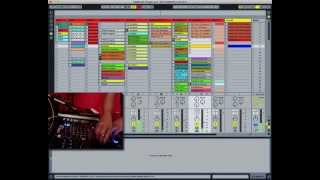 Testing xone 4d amp Ableton for live performance Gaetano Vincenti [upl. by Bracci95]