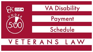 VA Disability Pay Dates 2023 VA Payment Schedule [upl. by Vani]