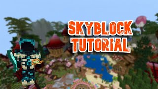 Obtain The Super Pickaxe  Skyblock Tutorial [upl. by Mun591]