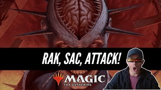 Best Standard Deck  MTG Arena Rak Sac Attack [upl. by Ubald675]