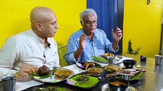 ULTIMATE NONVEGETARIAN FOOD AT GOWDARA MUDDE MANE BENGALURU FoodLoversTV food mutton chicken [upl. by Silisav]