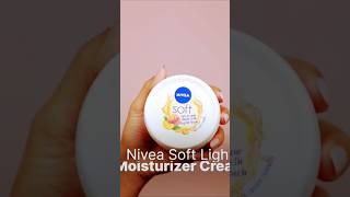 Nivea soft face cream shorts nivea niveacream niveabodylotion youtubeshorts [upl. by Darmit]