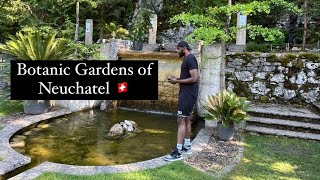 Switzerland Botanic Gardens in Neuchatel Switzerland tourism beautiful explore [upl. by Massarelli]