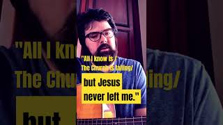 Jesus Never Left Me song preach [upl. by Alcott]