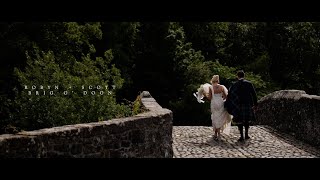 Summer Wedding at Ayrshires Brig O Doon House Hotel [upl. by Alyos]