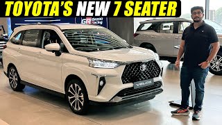 Kia Carens Killer  Toyota’s New 7 Seater Car  Toyota Veloz 2024 [upl. by Kihtrak]