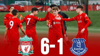 Liverpool 6 x 1 Everton▫️U18 Premier League 201920▫️Extended Goals amp Highlights [upl. by Norrat]