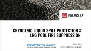 Webinar Cryogenic Liquid Spill Protection amp LNG Pool Fire Suppression [upl. by Nike370]