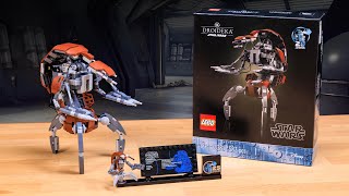 LEGO Star Wars Droideka REVIEW  Set 75381 [upl. by Kyrstin]