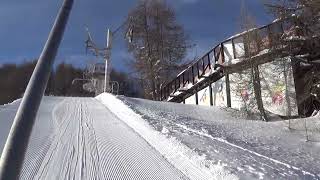 Risalita integrale skilift Poma quotBaby Costebellequot  Pra Loup Fra  Téléski  Skidlift  Skiheis [upl. by Ferri]