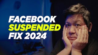 Facebook Suspended Fix in 2024 [upl. by Brinn]