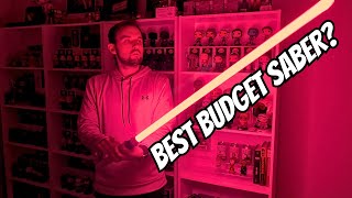 Is this the Best BUDGET Lightsaber SABERSPRO Fulcrum [upl. by Econah473]