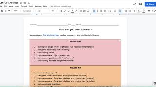 Inserting a Checkmark in a Google Doc Tutorial [upl. by Mello]