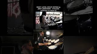 HOW TO PLAY  EYELESS  SLIPKNOT  JOEY JORDISON  DRUMS [upl. by Eiffub]