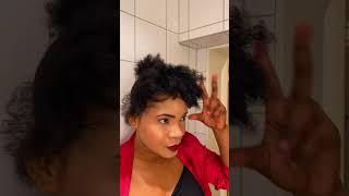 Mohawk hairstyle for black woman shorts trending short viral [upl. by Gnos]