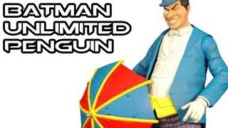 Batman Unlimited PENGUIN Action Figure Review [upl. by Zorah]