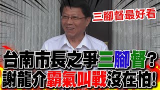 台南市長之爭quot妃龍在天quotVSquot台南新介憲quot謝龍介霸氣表態三腳督最精彩 [upl. by Barrington]