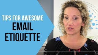 Email Etiquette Tips  How to Write Better Emails at Work [upl. by Ardelia56]