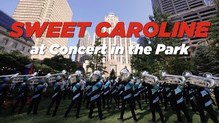 Sweet Caroline at Concert in the Park  Boston Crusaders 2023 [upl. by Brandea]