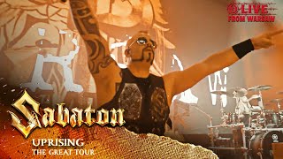 SABATON  Uprising Live  The Great Tour  Warsaw [upl. by Htnicayh]