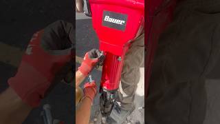 Harbor Freight JACKHAMMER fail 👎 harborfreight harborfreighttools jackhammer [upl. by Torbart]