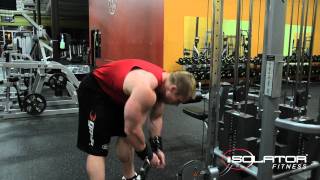 Seth Feroce  Bicep and Tricep Exercises  How to put on The Cuff Edition [upl. by Flossie317]