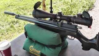 Testing my AirArms S410 Air Rifle [upl. by Aileen]