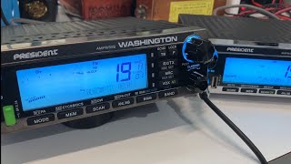 Is this the most advanced CB Radio ever President Washington AM FM SSB 10 Meter Radio [upl. by Groves722]