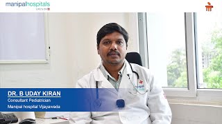 Manipal Hospital Vijayawada  Abdominal Pain in Children  Dr B Uday Kiran [upl. by Nomzzaj532]