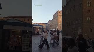 Piazza della Signoria Florence Italiatravel italianvibes chill love amor florenceresidences [upl. by Ttezzil]