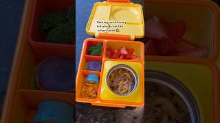 My kids didnt break the TV while I was packing lunch for them 😂 ricecooker short lunchboxrecipe [upl. by Arbas]