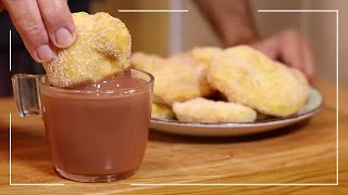 Las TORTAS Fritas MÁS DELICIOSAS y FÁCILES  Receta de CARNAVAL [upl. by Yborian909]