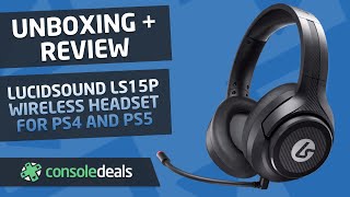 LS15P Wireless Gaming Headset for PS4 amp PS5 Unboxing  Review  Console Deals [upl. by Morven]