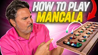 How To Play Mancala For Beginners SUPER SIMPLE Lesson [upl. by Eresed]