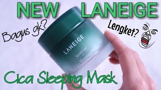 Sleeping Mask TERBARU dari LANEIGE  LANEIGE CICA SLEEPING MASK REVIEW  Novie Marru [upl. by Obara]