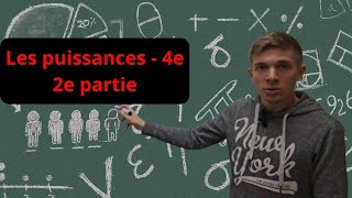 Les puissances n°2  Puissances de 10  4e [upl. by Chaker]