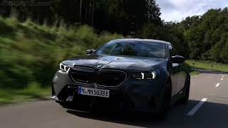 Grigio Telesto BMW M5 G90 M Hybrid 2510 kg 4k [upl. by Nyrok231]