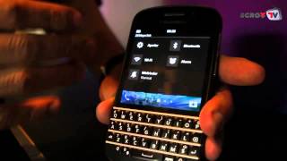 BlackBerry Q10 Ön İnceleme  SCROLL [upl. by Sibbie]