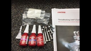 LOCTITE Threadlocker Info  When to use the right color on knife screws [upl. by Rikahs]