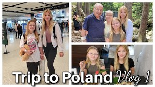 Our Trip To Poland  Vlog 1 [upl. by Ahsaei]