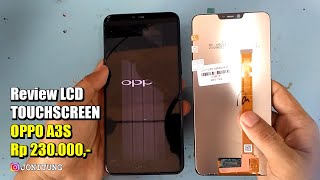 Review LCD TOUCHSCREEN OPPO A3S Seharga Rp 230000 [upl. by Autrey]