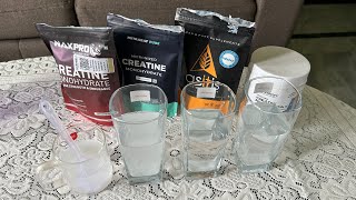 ASITIS VS NUTRABAY VS NAKPRO VS WELLCORE  CREATINE  CORE FIT LAB [upl. by Hait]