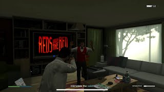 Breaking into the Casino Valet’s home in GTA 5 Online Salvage Yard DLC [upl. by Eissehc]