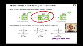 Alkyl Sulfonates Preparation and Reactions [upl. by Davie]