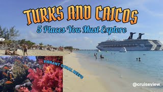 Discover the TOP 5 Hidden Gems on Your Turks and Caicos Cruise [upl. by Hesper131]