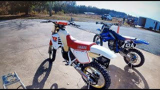 1987 YAMAHA YZ125 [upl. by Llertnom419]