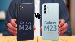 Samsung Galaxy M24 5G vs Samsung Galaxy M23 5G [upl. by Anauqed]